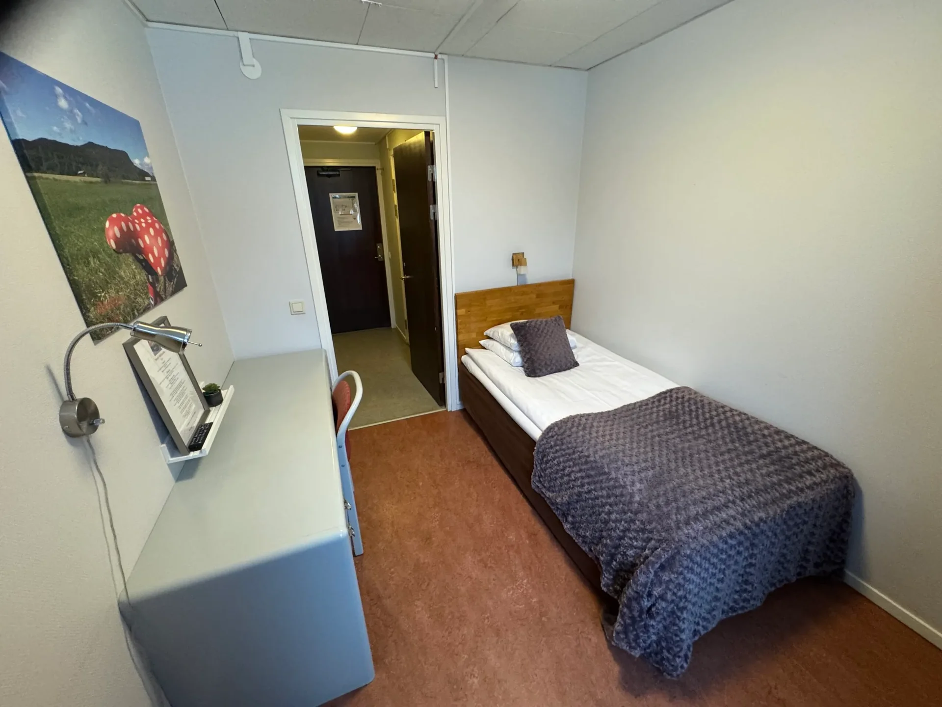 Enkelrum på Hotell Mittlandia