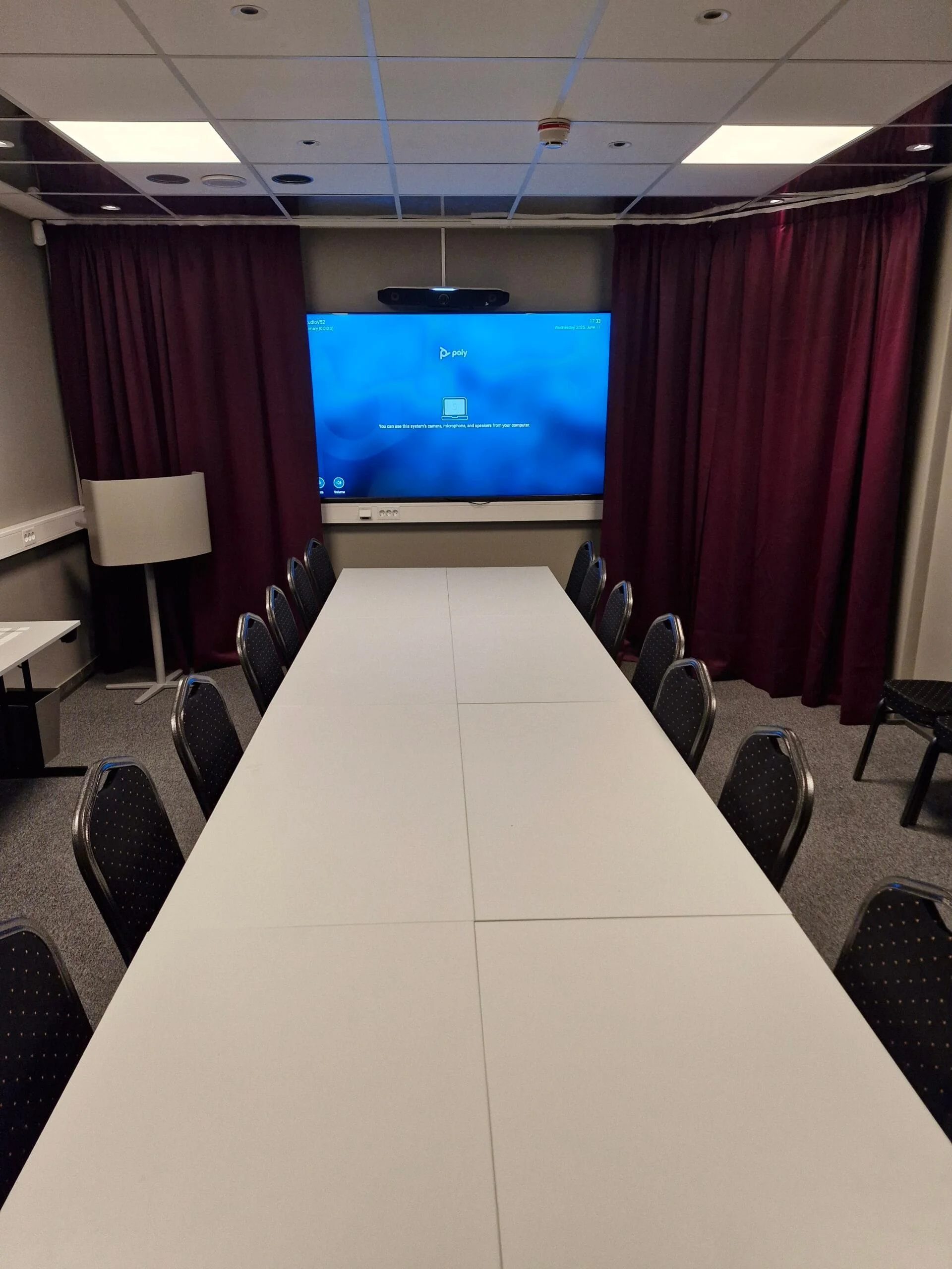 Konferensrum på Hotell Mittlandia i Ånge